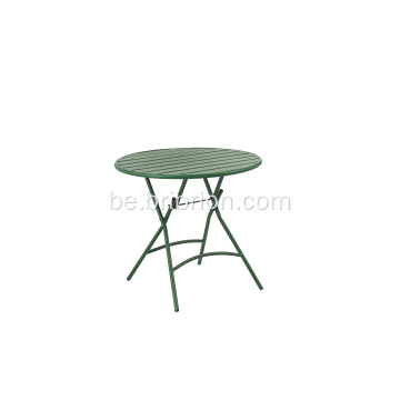 Трывалы Dia80 круглы зялёны сталь на адкрытым паветры